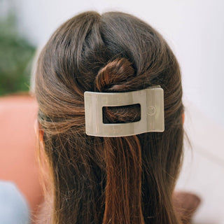 Sage It Ain't So Small Flat Rectangle Hair Clip