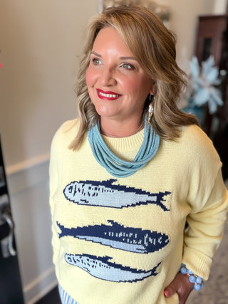 Salty Seas Sweater