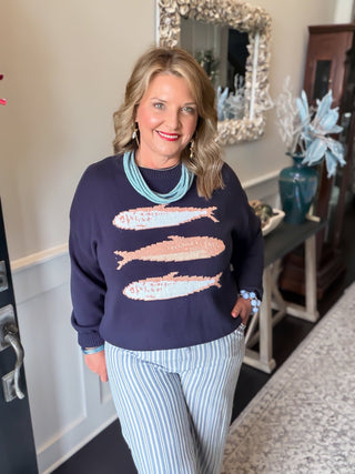 Salty Seas Sweater