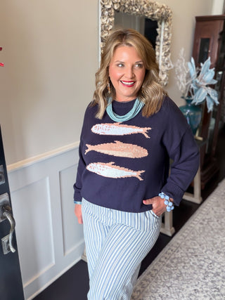 Salty Seas Sweater
