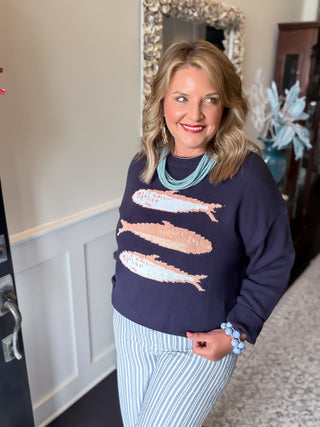 Salty Seas Sweater