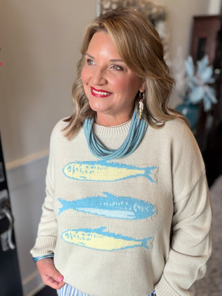 Salty Seas Sweater