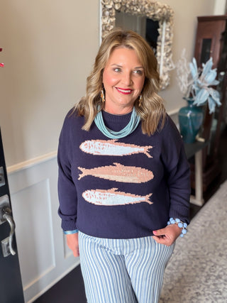 Salty Seas Sweater