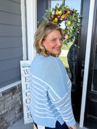 "SALTY" Sweater | Blue