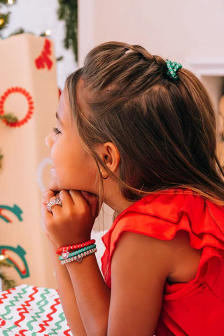 Santa Baby Tiny Hair Ties