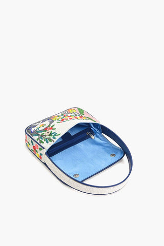 "Santorini Dreams" Beaded Shoulder Bag