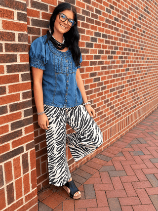 Scallop Safari Pants