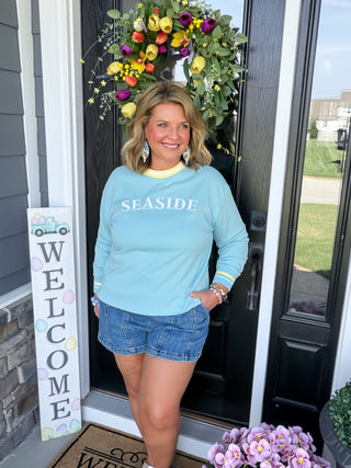 "Seaside" Oversized Sweatshirt