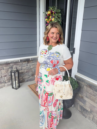 Seaside Soirée Graphic Baby Tee