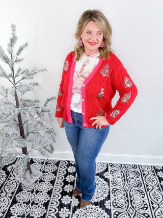 Sequins & Spruce Cardigan