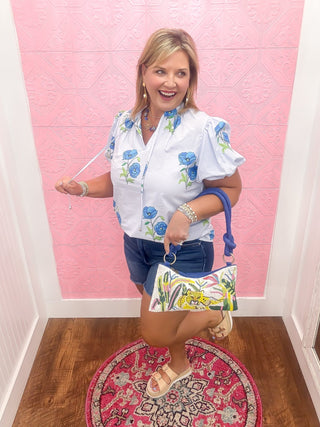 Serenity in Bloom Blouse