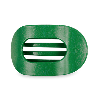 Shamrock Shimmer Large Round Flat Hair Clip
