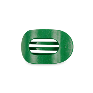 Shamrock Shimmer Small Round Flat Hair Clip