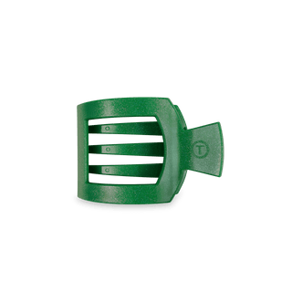 Shamrock Shimmer Small Square Flat Hair Clip