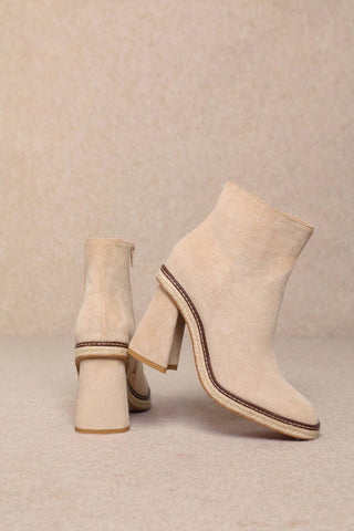 Shelby Flare Heel Ankle Booties