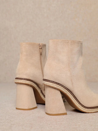 Shelby Flare Heel Ankle Booties