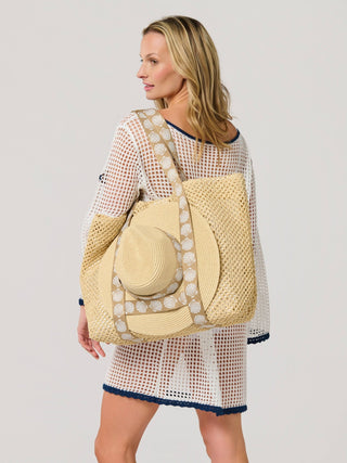 Shelly Tote and Hat Set