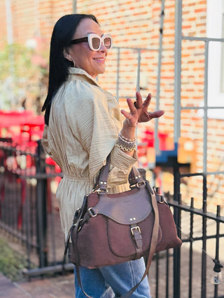 Sienna Sweetheart Blouse | Mustard