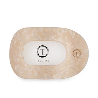 Soft Surf Flat Round Hair Clips