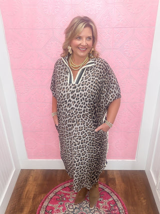 Softly Savage Midi Dress