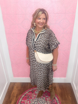 Softly Savage Midi Dress