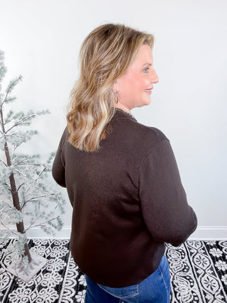 Softly Styled Sweater | Black