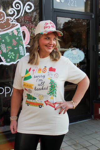 sorry im all booked tshirt