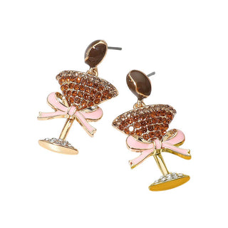 Espresso Martini Dangle Earrings