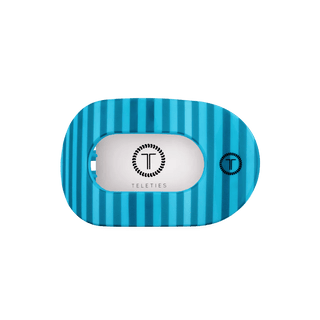 Splash Zone round flat hair clip.