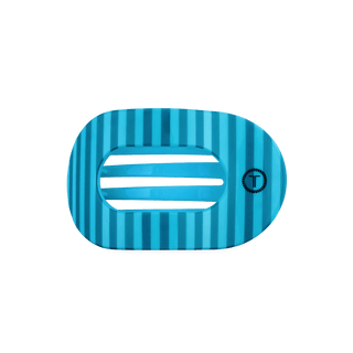 Splash Zone round flat hair clip.