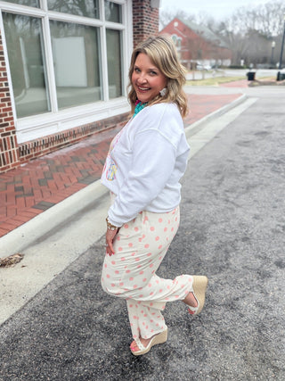 Spot On Pocket Pants | Pink