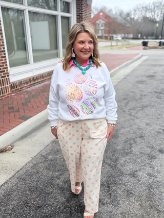 Spot On Pocket Pants | Pink