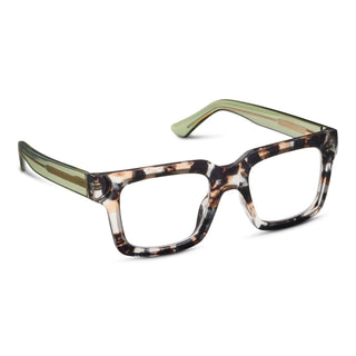 Spotlight progressive reading glasses in sand quartz.