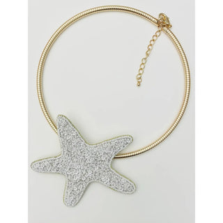 Spring Beaded Statement Choker