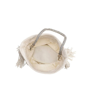 Starla Jewel Top Handle Bag | Ivory