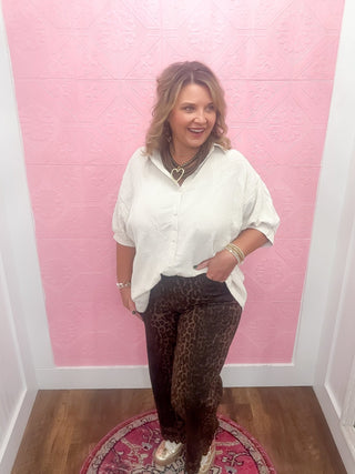 Stitched in Spots Jeans