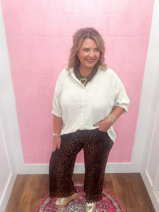 Stitched in Spots Jeans