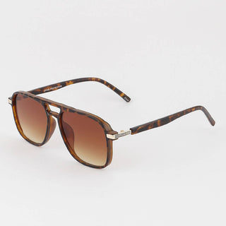 Straight Aviator Sunglasses