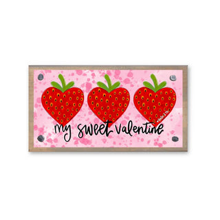 Strawberry Heart Happy Block