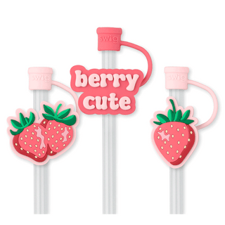 Strawberry straw topper set.