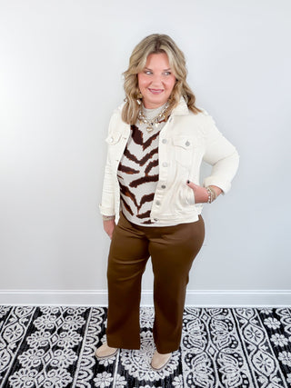 Street Sleek Pants | Mocha