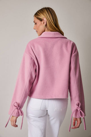 Sugar Blush Cropped Coat