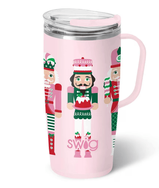 Swigs Sugar Plum Soldiers 22oz travel mug
