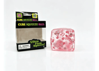 Sugarplum Sparkle Christmas Cube Squishy Toys