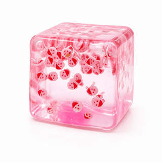Sugarplum Sparkle Christmas Cube Squishy Toys