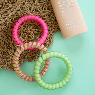 Summer Crush large hair tie set.