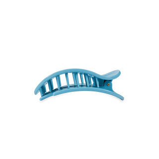 Summer Sky Small Round Flat Hair Clip