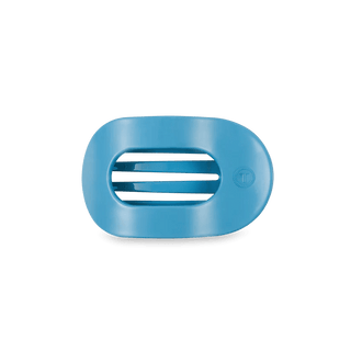 Summer Sky Small Round Flat Hair Clip