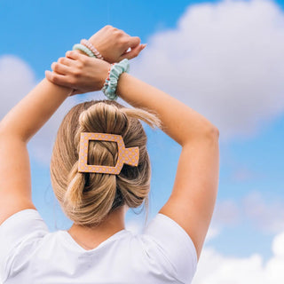 Sunny Day Ahead Square Flat Hair Clips