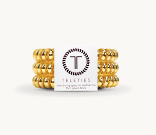 Sunset Gold Small Hair Ties